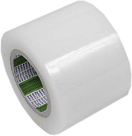 PAMPOLS Transparentes breites Klebeband für die Kunststoffreparatur von Gewächshäusern, Markisen, Isolierplatten | Folien für die Garten- und | | outdoor sonnenbeständiger UV-Regen 10cm x 50m