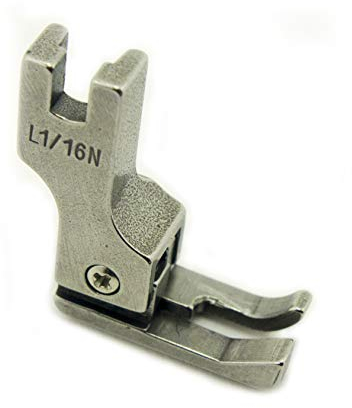 Hand® L1/16N Links Industrienähmaschine Schritt Fuß für Pin Saum, Cover Stitch, Top Stitch Stitch Schritt