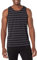 Amazon Essentials Herren Tanktop, Normale Passform, Dunkelgrau Meliert/Schwarz, L