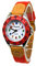 Hemobllo Cartoon Kinderuhr Mit Nylonarmband Kreative Armbanduhr Für Schüler Rote Farbvariante Niedliches Design Für Jungen Und Mädchen Präzise Quartzbewegung Für Genaue Zeitmessung