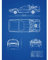 Artery8 DeLorean DMC-13 – Zeitreiseauto der Zukunft Ungerahmter Leinwanddruck 30x40 cm