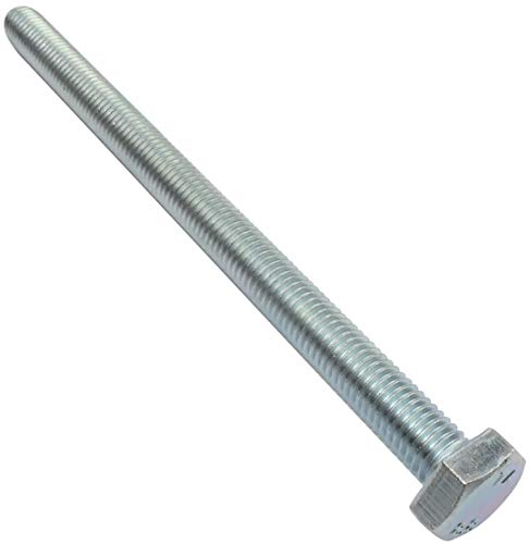 AERZETIX - C47368 - Satz von 10 stück - bolzen schrauben sechskantschrauben M10x150 - mit sechskantkopf - Ø10x150mm - DIN 933 - klasse 8.8 - verzinktem stahl - heimwerken - montagewerkzeug eisenwaren
