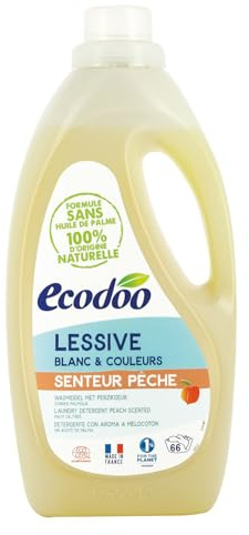 Ecodoo Lessive Liquide Ecologique Senteur Pêche 2L