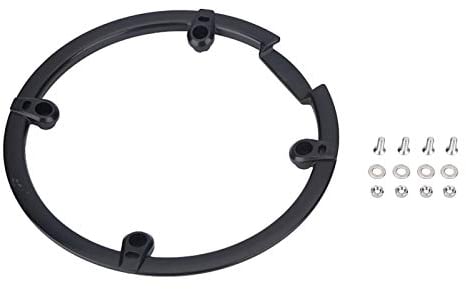 Yosoo Health Gear Kettenschutzring 44 Zähne, Kettenschutz Fahrrad, Mountainbike Fahrrad Kettenrad Kurbelgarnitur Unterstützung Schutzhülle Zubehör