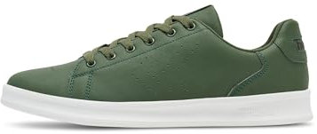 HUMMEL Unisex BUSAN Synth. Nubuck Sneaker, Jungle Green, 36 EU