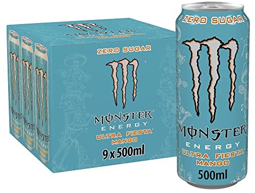 Monster Ultra Fiesta Energy Drink, 9 x 500 ml
