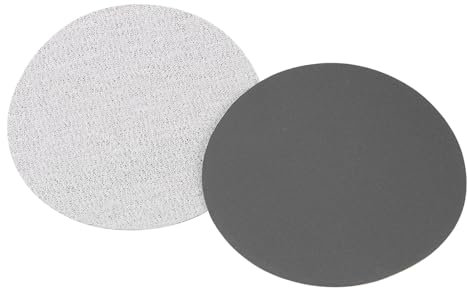 CoCud Klett-Schleifscheiben, 3 Zoll 75mm Schleifpapiere 800 Körnung Siliziumkarbid-Finishscheiben - (Anwendungen: für Holz Metall Gipskarton), 20 Stück