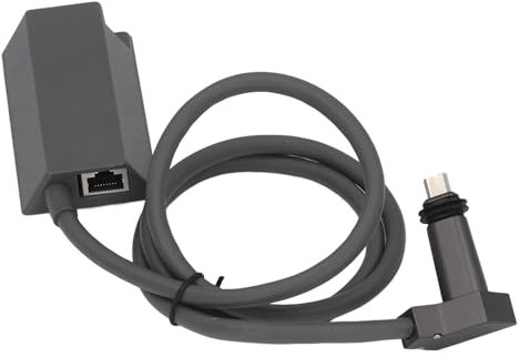 Asixxsix Ethernet-Adapter für Rechteckschüssel-Satelliten-Internet V2, 1200 Mbit/s USB-Internet-Netzwerk-Powerline-Kit für V2 (Gen2), Rechteckschüssel-Ante (3 Meter)