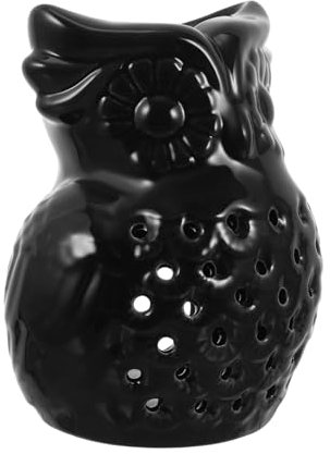 TOPBATHY Keramik Räuchergefäß Eule Räuchergefäß Für Schwarz