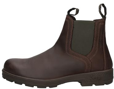 Jeep Quad Stivaletto Chelsea da uomo Ebony Military JM42010A (Marrone, Sistema Taglie Calzature EU, Adulto, Uomo, Numero, Media, 42)