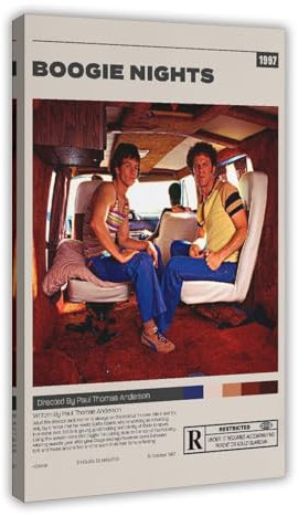 ocvdfss Boogie Nights Poster, Filmposter, Leinwand, Poster, Schlafzimmer, Dekoration, Landschaft, Büro, Raumdekoration, Geschenk, 30 x 45 cm