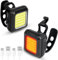 Ainiv Ultradelgadas Luces Bicicleta Delantera y Trasera, Luz Bicicleta Recargable USB, 3 Modos de Iluminación, IP45 Linterna Bicicleta Luz Bicicleta para Ciclismo Nocturno, Mochila y Seguridad Vial