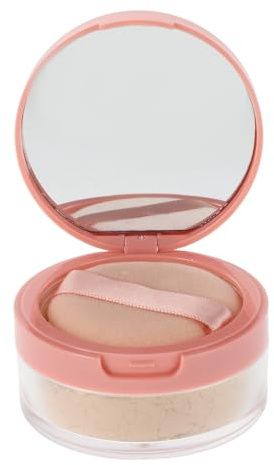 BESTYASH Fixierpulver Puder-make-up-behälter Mattes Puder Körperpuderquaste Und Behälter Mini-lospulverbehälter Puderquaste Bestäuben Pulverbehälter Mit Puff Staubpulverbehälter Kunststoff