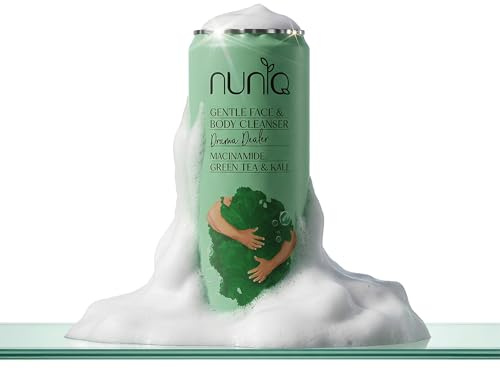 Gel Cleanser Gesicht & Körper Refill 330 ml, Mit Niacinamid, Grüntee & Kale, Sanfte pH-neutrale Reinigung für empfindliche & Mischhaut, Vegan, ohne Sulfate, Nachfüllpack für Twist & Pop Spender