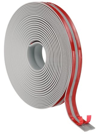 PATIKIL 2cmx6 m Wall Corner Protector Edge Protector Gray | Self Adhesive Wall Corner Guard Flexible Peel and Stick Molding Trim for Ceiling Countertop