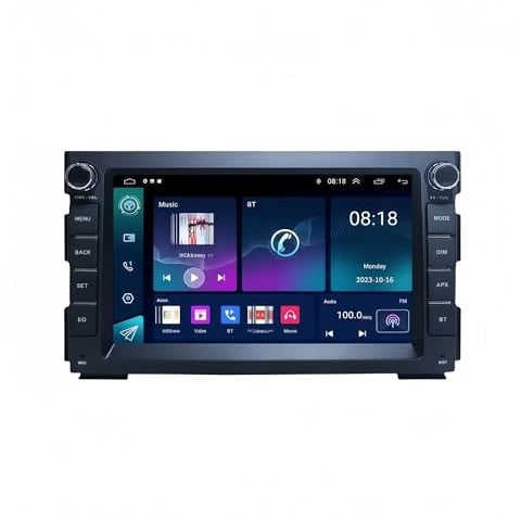 CarPlay for Kia for Ceed for Venga 2007-2016 GPS Navigation Android 13.0 Car Radio(2-32GB WiFi Cam)