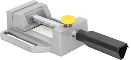 TOPINCN Bohrmaschinen-Schraubstock, Multifunktionaler Schnellspann-Mini-Schraubstock für Spannwerkzeug, Mini- aus Aluminiumlegierung für -Werkbank, 7,6 Cm Spannkapazität für Bohrmaschinen-Klemmung,