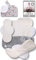 Assorbenti Lavabili Bambù Biologico; Assorbenti Riutilizzabili 6-Pack + Borsa (L+XL) PRODOTTI IN EU; Assorbenti Lavabili Flusso Abbondante Notte; per il ciclo mestruale, l’incontinenza e il dopo parto