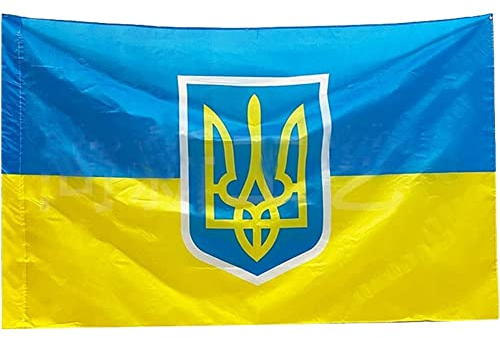 Lipfer Ukraine Flagge 90x150 cm, Banner Der Ukrainischen Flaggen, Große Ukrainische Nationalflaggen Für, Patriotische Aktivitäten, Gartenhausdekoration
