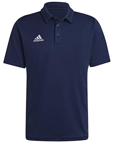 adidas Herren Entrada 22 Polo Shirt, Team Navy Blue 2, L Long