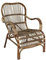 MIMBRE NATURAL Silla Breeze - Ratan Marron Antiguo (68×80×84)