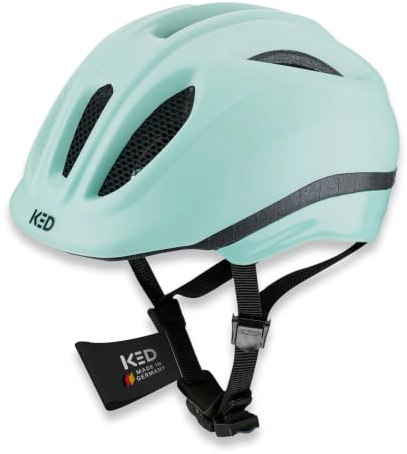 KED Meggy II Trend Fahrradhelm Für Kinder – Made In Germany, LED Rücklicht, MaxShell Technologie Und Präzise Größenverstellung