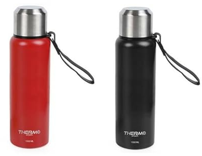 ThermoSport Termo de Viaje Acero Inoxidable 1 L