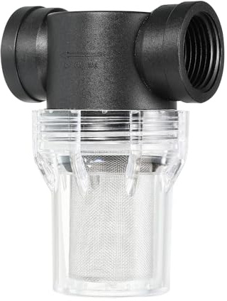 PATIKIL 1 Inch Water Pump Strainer Filter, Pipe Water Pump Strainer with 40 Mesh Stainless Steel Filter Screen for Irrigation Garden