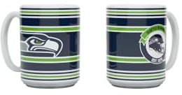 Seattle Seahawks NFL Tasse Becher Kaffeetasse Mug ** Established ** 450 ml, 3023397