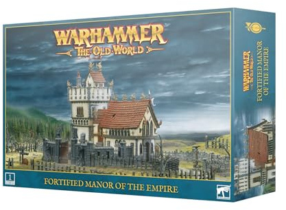 Games Workshop - Warhammer - The Old World: Fortified Manor of the Empire (Scenery Set), White, Gray, Or Brown
