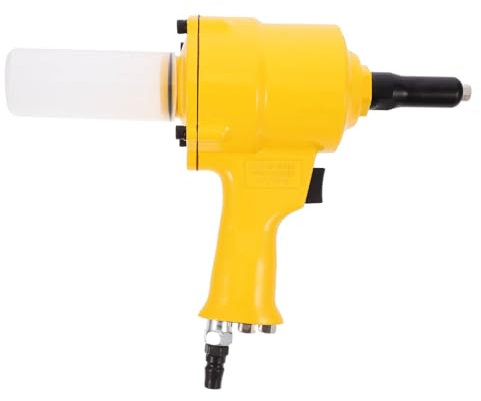 Cabilock Remachadora Remachadora Neumática Para Tuercas De Aluminio Para Proyectos De Bricolaje y Reparación De Automóviles