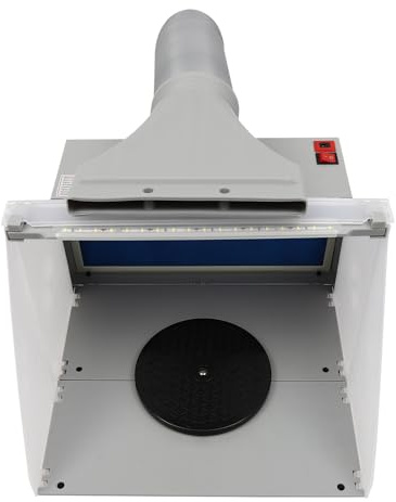 Professional Airbrushing Set W/Portable Compressor Kit Model Spray Paint Booth,Non-slip Feet,Filter Tube,FOR Fabrics,Wood,Plastics