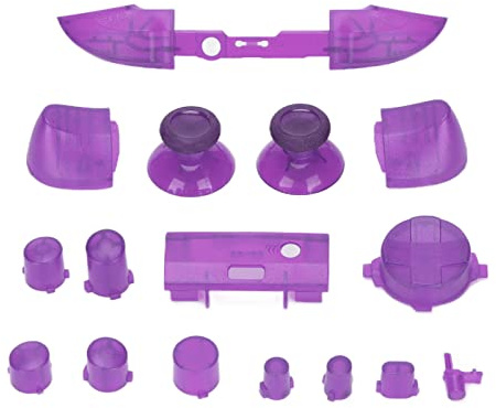Ausla Vollständige Tasten-Mod-Kits für -Serien X und S. Robustes ABS-Material mit Einzigartigen Farben Verbessert das Spielerlebnis (#15)