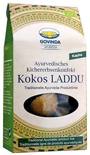 Govinda Kokos-Laddu, 3er Pack (3 x 120 g Packung) - Bio