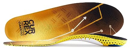 CURREX CleatPro – Einlegesohle für Fußball- und Stollen-Schuhe - Mehr Kontrolle & Stabilität - Kraftvoller Antritt - Perfekter Sitz - Verletzungsprävention - Für alle Fußtypen geeignet
