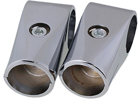 2pcs 32mm ID Display Rack Abrazadera Accesorios Andamio Tubo compuesto Conector 2 vías