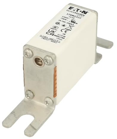 170M1322 | BUSSMANN FUSE-LINK, HIGH SPEED, 315 A, AC 690 V, DIN 000, AR, DIN, IEC, LIVE GRIPPING LUGS