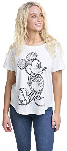 Disney Womens T-Shirt White 12