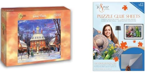 Grafika Puzzle 2000 Teile – Chuck Pinson – The Govenor's Party + Kleber