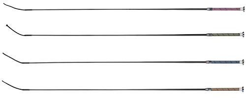 NETPROSHOP Dressurgerte mit Antirutsch Griff 110 cm Springstock, Groesse:110 cm, Farbe:Hellblau