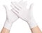 Herrmann 200x Einweghandschuhe Weiß, Einmalhandschuhe M, Handschuhe Einweg 200 Stück/Box, Gummihandschuhe puderfrei, latexfreie Nitrilhandschuhe in S, M, L, XL Putzhandschuhe, Koch-/Küchen-Handschuhe