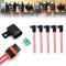 parts PTT 5 Pack 12 AWG Sicherungshalter Kabelbaum ATO/ATC Waterproof Inline Holder 30A Sicherungshalter Kabel Ersatz Set Standard Blade für Auto LKW RV Automotive Boot Marine