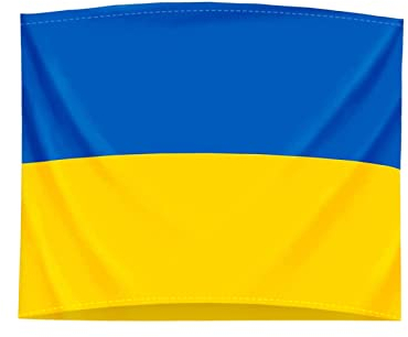 Dkings Armbinde Ukraine Kapitänsbinde Fahne Flagge Armband Ukrainische Patrouille Kapitäns (2 Stück)