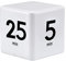 Minuteur de cube Minuteur de cuisine Minuteur de gestion du temps Capteur de gravité Flip pour gestion du temps et compte à rebours 25-5-45-15 minutes