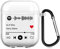 Personalisierte 2-seitige AirPods-Hülle für Apple AirPods 1&2 Generation, Hülle im Musikstil mit scanbarem Spotify-Code, individuelle Geschenkverpackung (Klar)