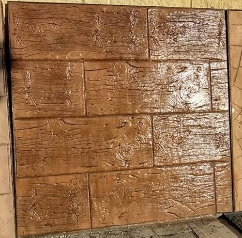 Molde para hormigón impreso Tablón Madera 91x49 cm- Plantilla Hormigon Estampado Tematización (FLEXIBLE)