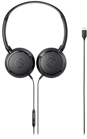 Audio-Technica ATH-S120C-BK USB-C Casque Noir