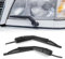 GEARMONSTER Wischerarm Hauptscheinwerfer, 2 Stück Scheinwerfer Wischer, Scheinwerferwischerarm Scheinwerfer-Wischer für M-ercedes-Benz W124 W126 W140 Vorne Rechts Links Set