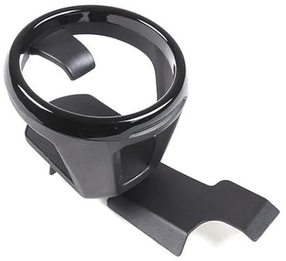 SFIWFOGD Compatible avec BMW Série 3 E90 2005-2012 Console Centrale de Voiture Porte-gobelet latéral Accessoires intérieurs en Acier au Carbone