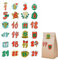 Adventskalender Aufkleber, Aufkleber Weihnachten Zahlen 1-24 Weihnachtskalender Zahlenaufkleber Selbstklebende Sticker Für Kalender Weihnachtsetiketten Für Geschenkverpackung, Weihnachtsdekoration